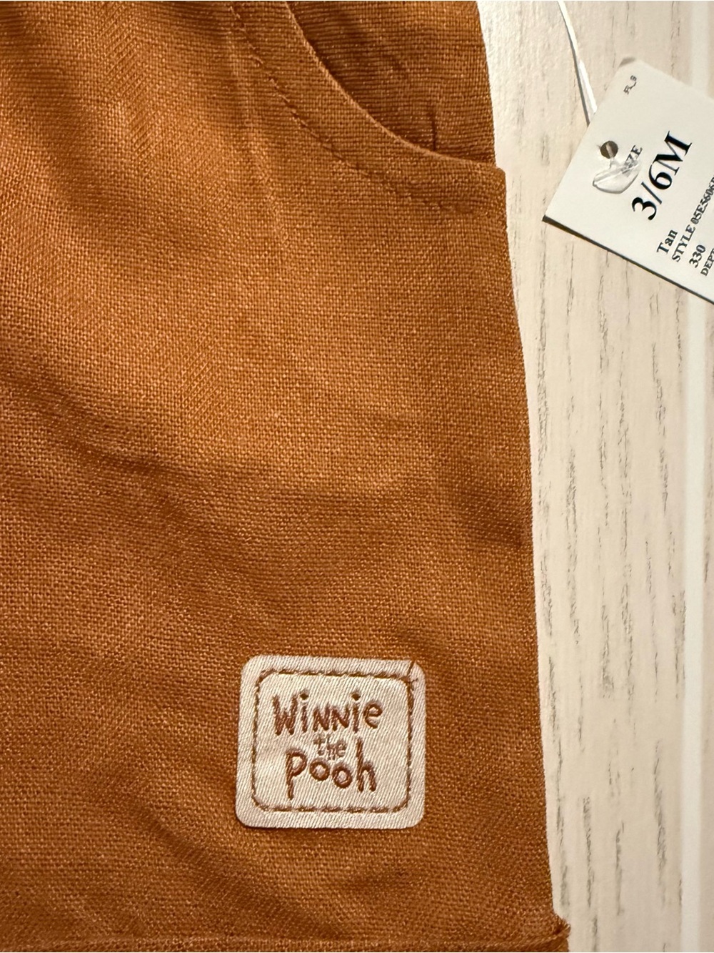 Disney Baby Winnie the Pooh Suspender Outfit Set 3-6M NWT - Picture 8 of 10